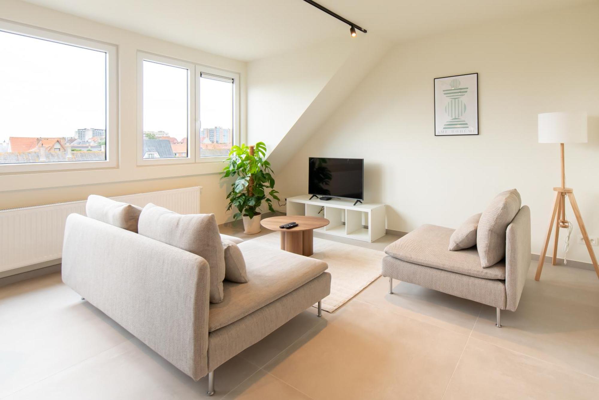 Cozy Seaside Apartment 奥斯滕德 外观 照片